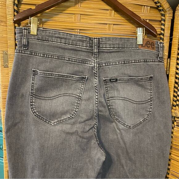 Lee Gray Bootcut Jeans Classic Style - Picture 8 of 9